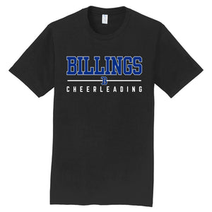 Billings JH/HS Cheer | "Billings Cheerleading" T-Shirt | A284