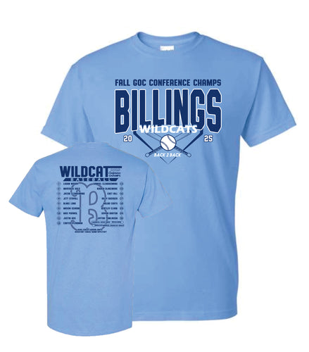 Fall Billings Baseball | T-Shirt | A519