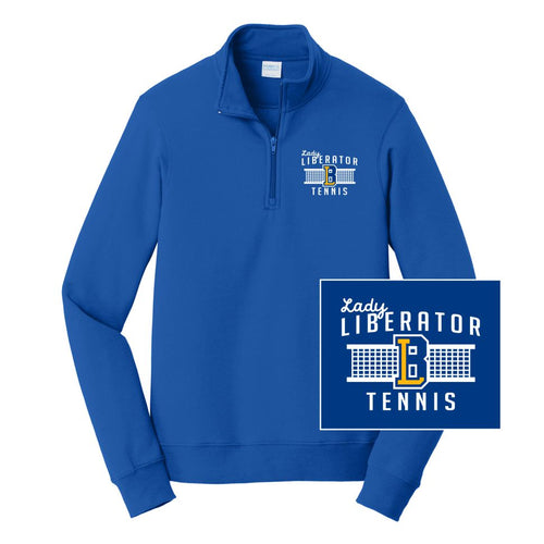 Lady Liberator Tennis | 1/4 Zip Pullover | A275