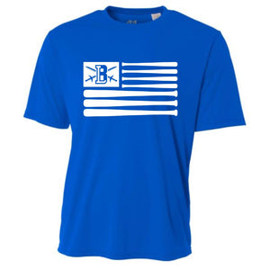 Bolivar Baseball Fan Gear 2025 | "Flag" Performance Tee | A204