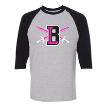 Bolivar Bombsquad | Raglan 3/4 Sleeve T-Shirt | A582