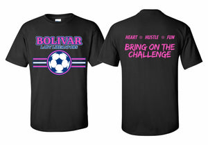 Bolivar Lady Liberator Soccer | DryBlend T-Shirt | A198