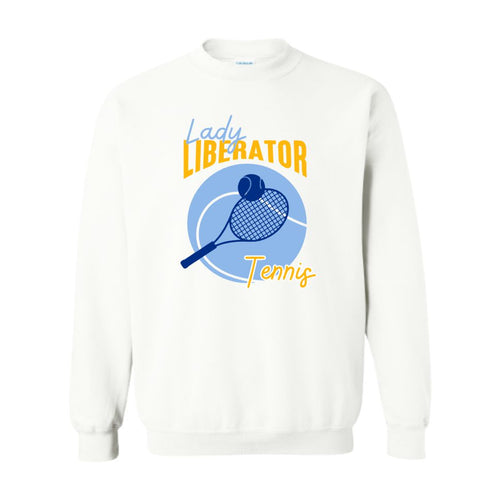 Lady Liberator Tennis | Crewneck Sweatshirt | A275