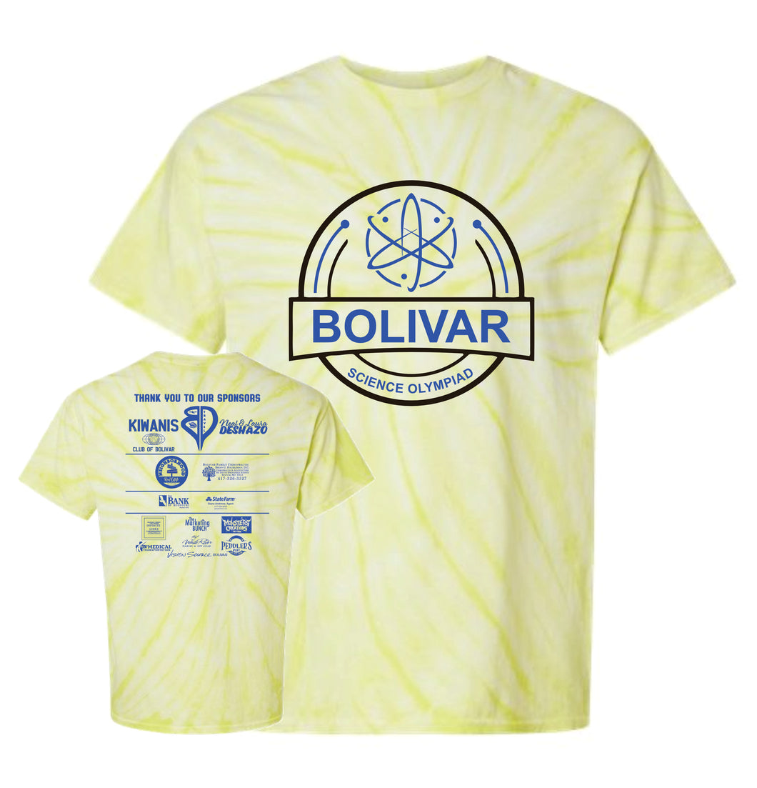 Bolivar Science Olympiad | Short Sleeved T-Shirt | A149