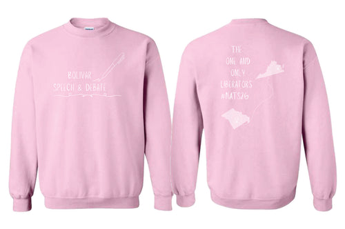 Bolivar High School Speech and Debate | Crewneck | A532