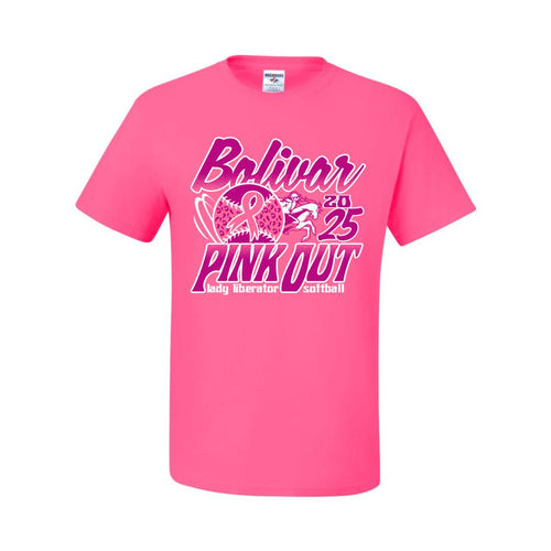 Bolivar Softball | Pink Out T-Shirt | A378