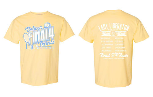 Lady Liberator Tennis | Comfort Color T-Shirt | A505