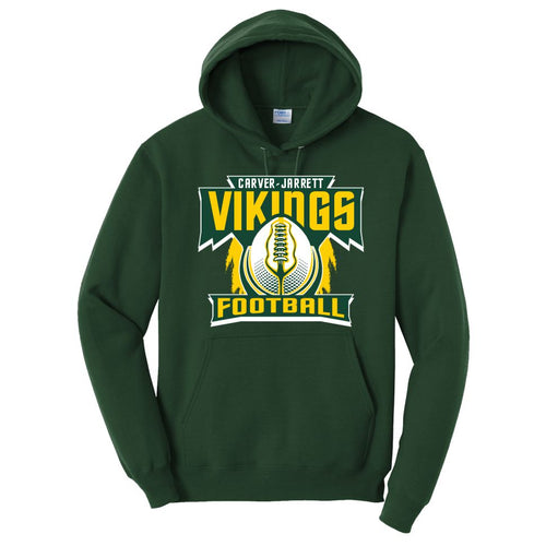 Carver/Jarrett Football | Hoodie | A290