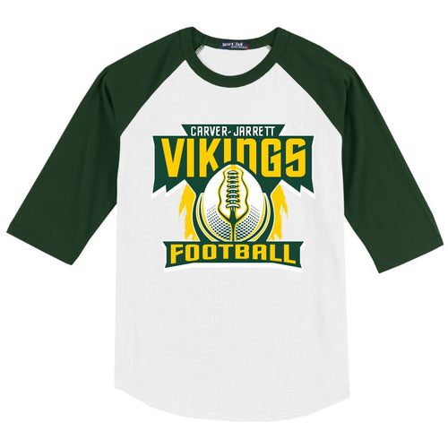 Carver/Jarrett Football | Raglan Jersey | A290