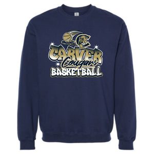 Carver Girls Basketball | Softstyle Crewneck Sweatshirt | A507