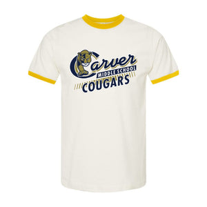 Carver Middle School | Jersey Ringer Tee | A270