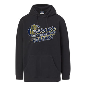 Carver Middle School | Fleece Hoodie | A270