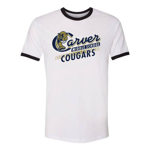 Carver Middle School | Cotton Ringer T-Shirt | A270