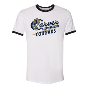 Carver Middle School | Cotton Ringer T-Shirt | A270