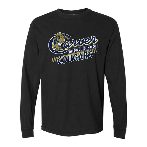 Carver Middle School | Comfort Color Long Sleeve Shirt | A270