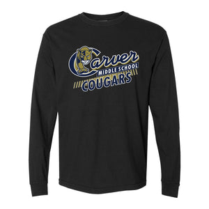 Carver Middle School | Comfort Color Long Sleeve Shirt | A270