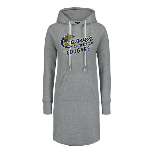 Carver Middle School | Women's Hooded Sweatshirt Dress | A270