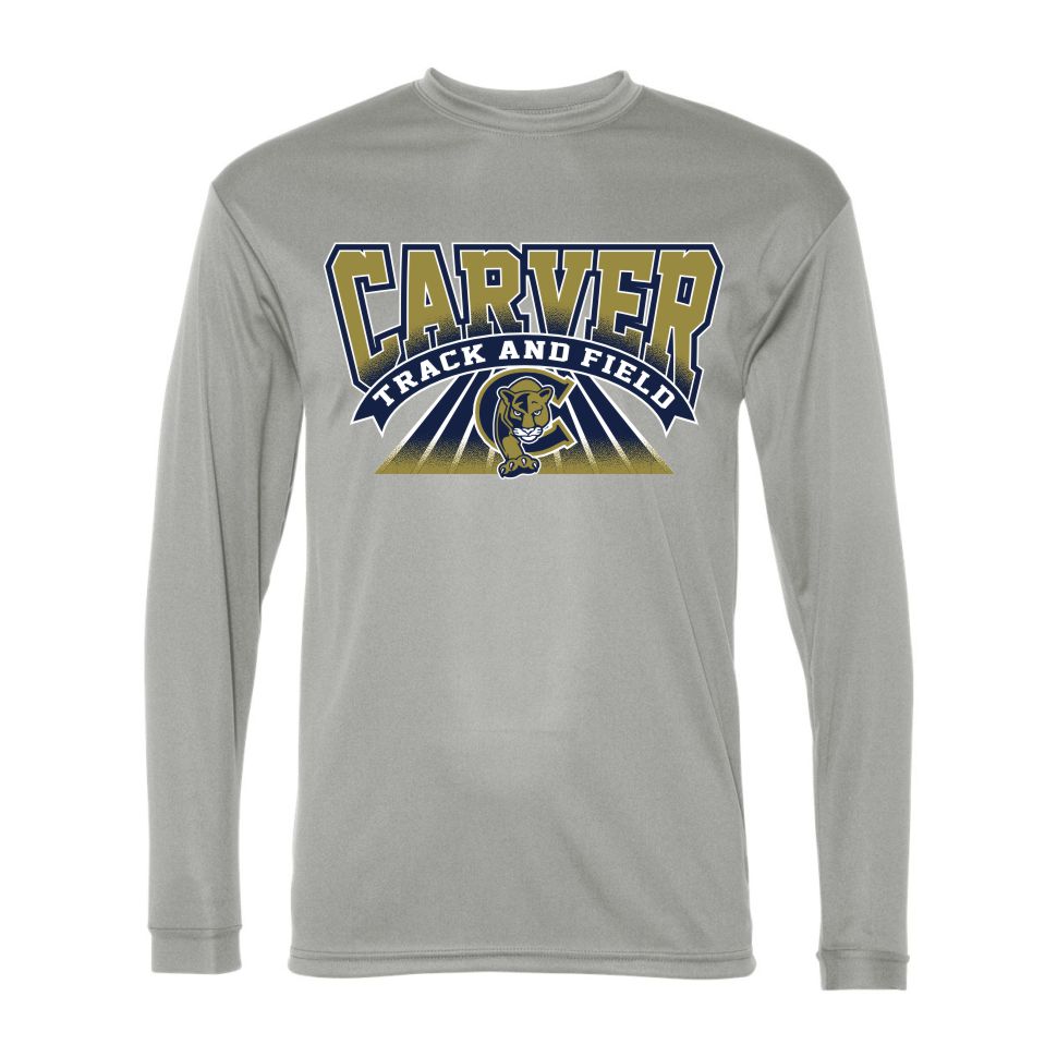 Carver Middle School Track and Field | Performance Long Sleeve Shirt | A211