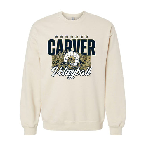 Carver Volleyball | Crewneck Sweatshirt | A356