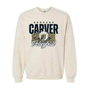 Carver Volleyball | Crewneck Sweatshirt | A356