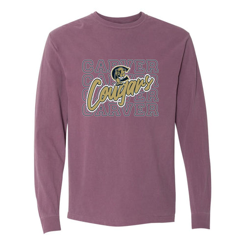 Carver Winter Store | Comfort Color Long Sleeve T-Shirt | A538