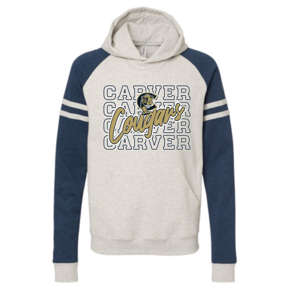 Carver Winter Store | Colorblock Hooded Sweatshirt | A538