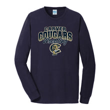 Carver Wrestling | Beach Wash Long Sleeve Tee | A813