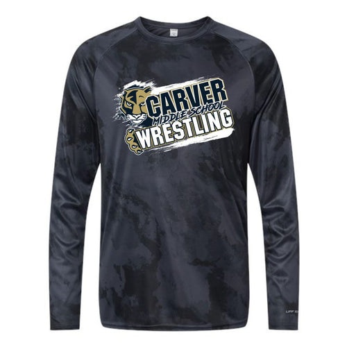 Carver Wrestling | Camo Performance Long Sleeve T-Shirt | A393