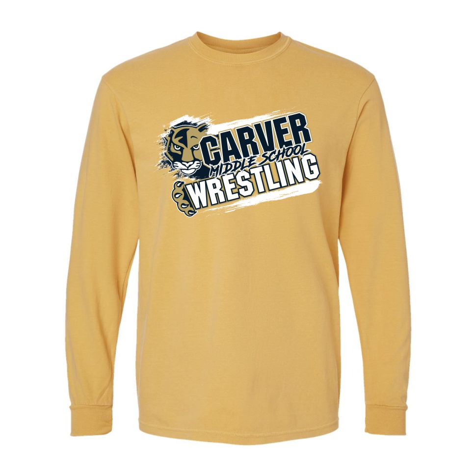 Carver Wrestling | Comfort Colors Long Sleeve T-Shirt | A393