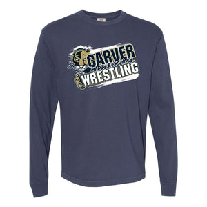 Carver Wrestling | Comfort Colors Long Sleeve T-Shirt | A393