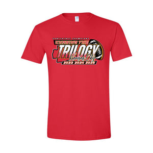 Chasing the Trilogy | Red Trilogy T-Shirt | A199