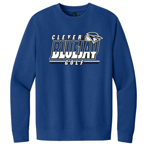 Clever Boys Golf 2025 | Fleece Crewneck | A217