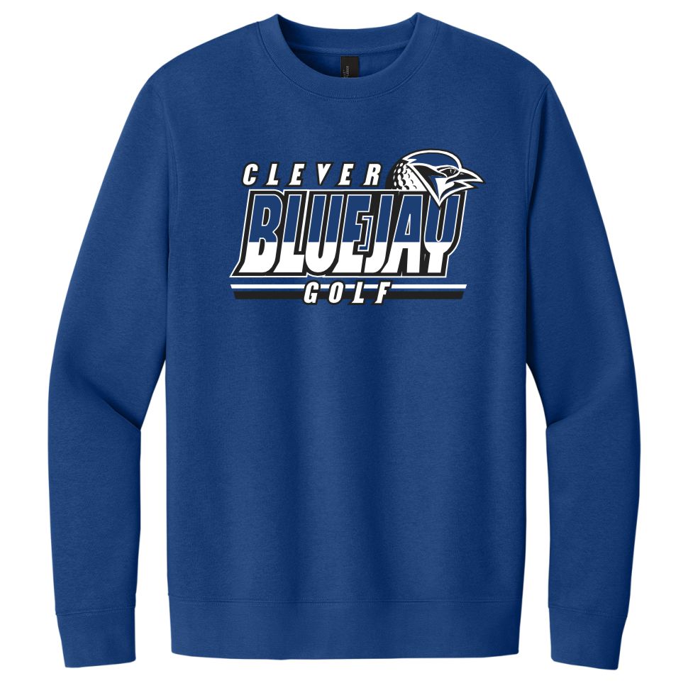 Clever Boys Golf 2025 | Fleece Crewneck | A217