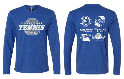 Clever Girls Tennis | Long Sleeve T-Shirt | A269