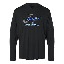 Clever Volleyball | AllPro Performance Hooded Long Sleeve T-Shirt | A757