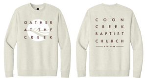 Coon Creek Baptist Church | "Gather" Crewneck | A388