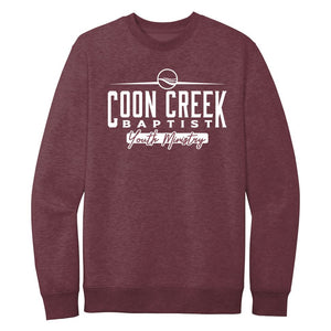 Coon Creek Baptist Church | "Youth Ministry" Crewneck | A388
