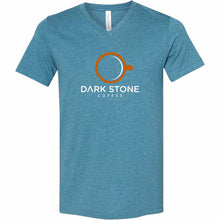 Dark Stone Coffee | 3005CVC - Heather CVC V-Neck Tee