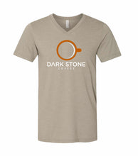 Dark Stone Coffee | 3005CVC - Heather CVC V-Neck Tee
