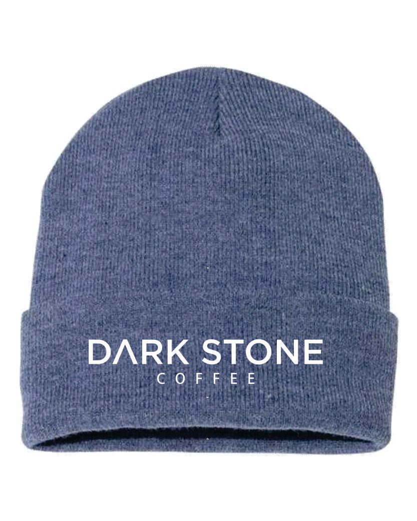 Dark Stone Coffee | Solid Cuffed Beanie | A510