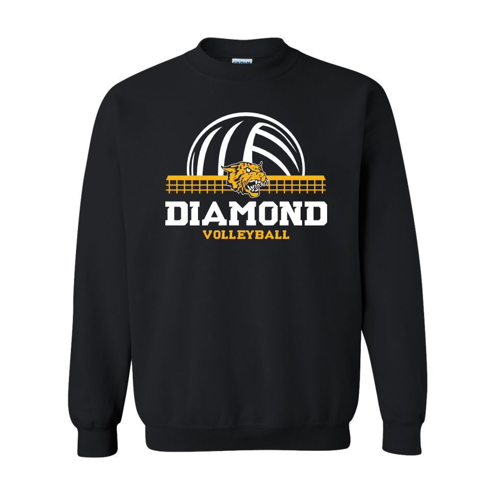 Diamond Volleyball | Crewneck Sweatshirt | A288