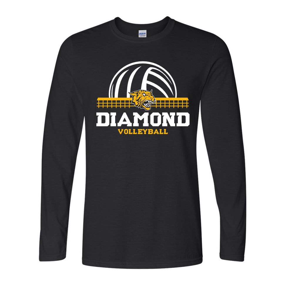 Diamond Volleyball | Long Sleeve T-Shirt | A288