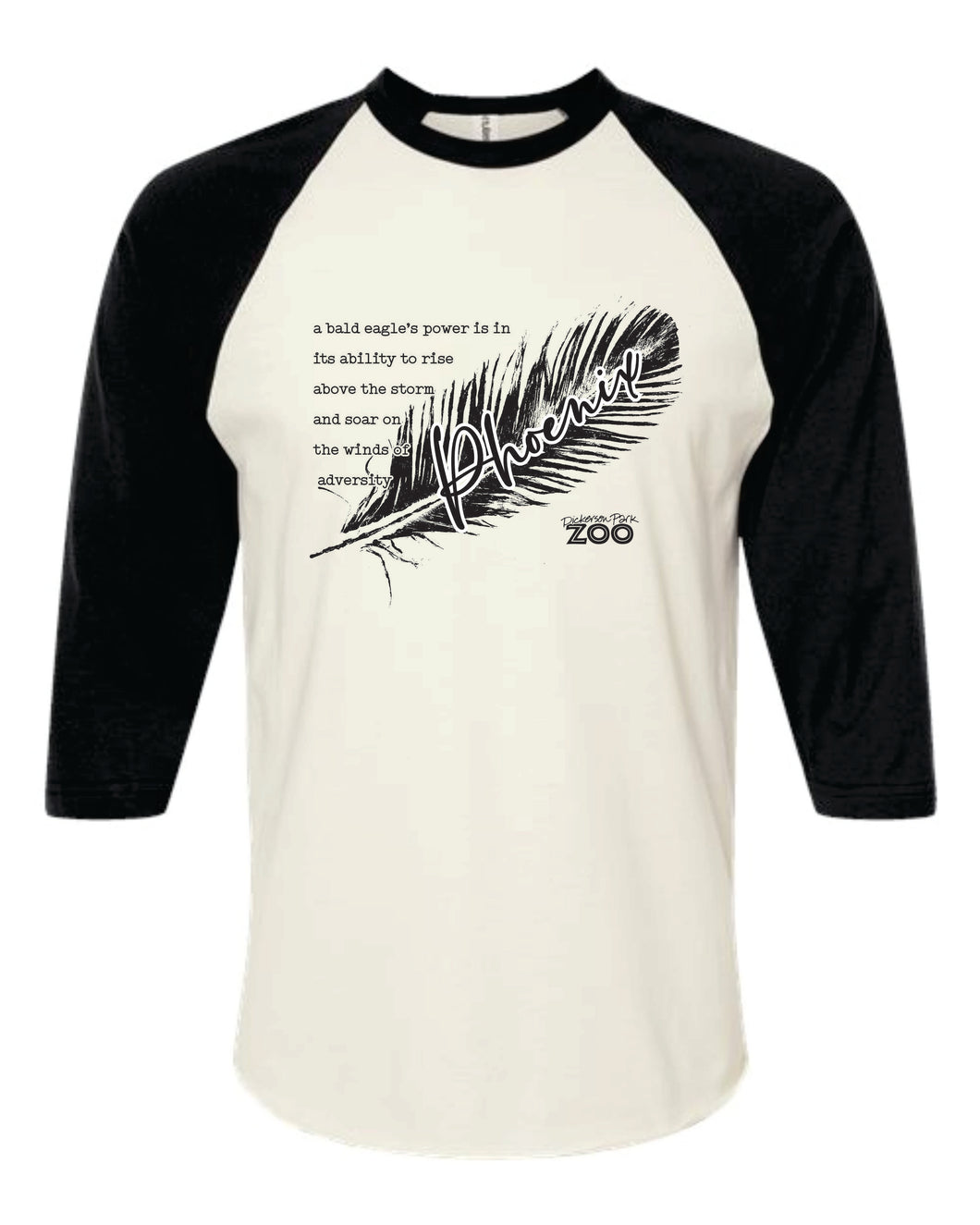 Dickerson Park Zoo | Raglan T-Shirt | A520