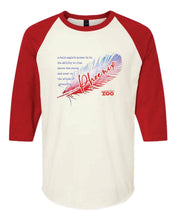 Dickerson Park Zoo | Red White Blue Raglan T-Shirt | A520