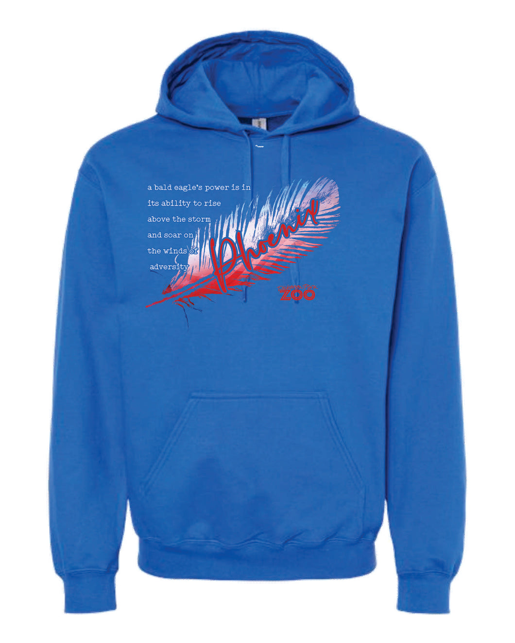 Dickerson Park Zoo | Red White Blue Hoodie | A520