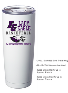 Fair Grove Lady Eagle Basketball | 20oz Tumbler | A150