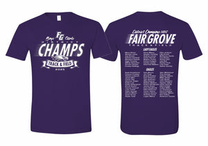 Fair Grove Track and Field | District Champ T-Shirt | A264