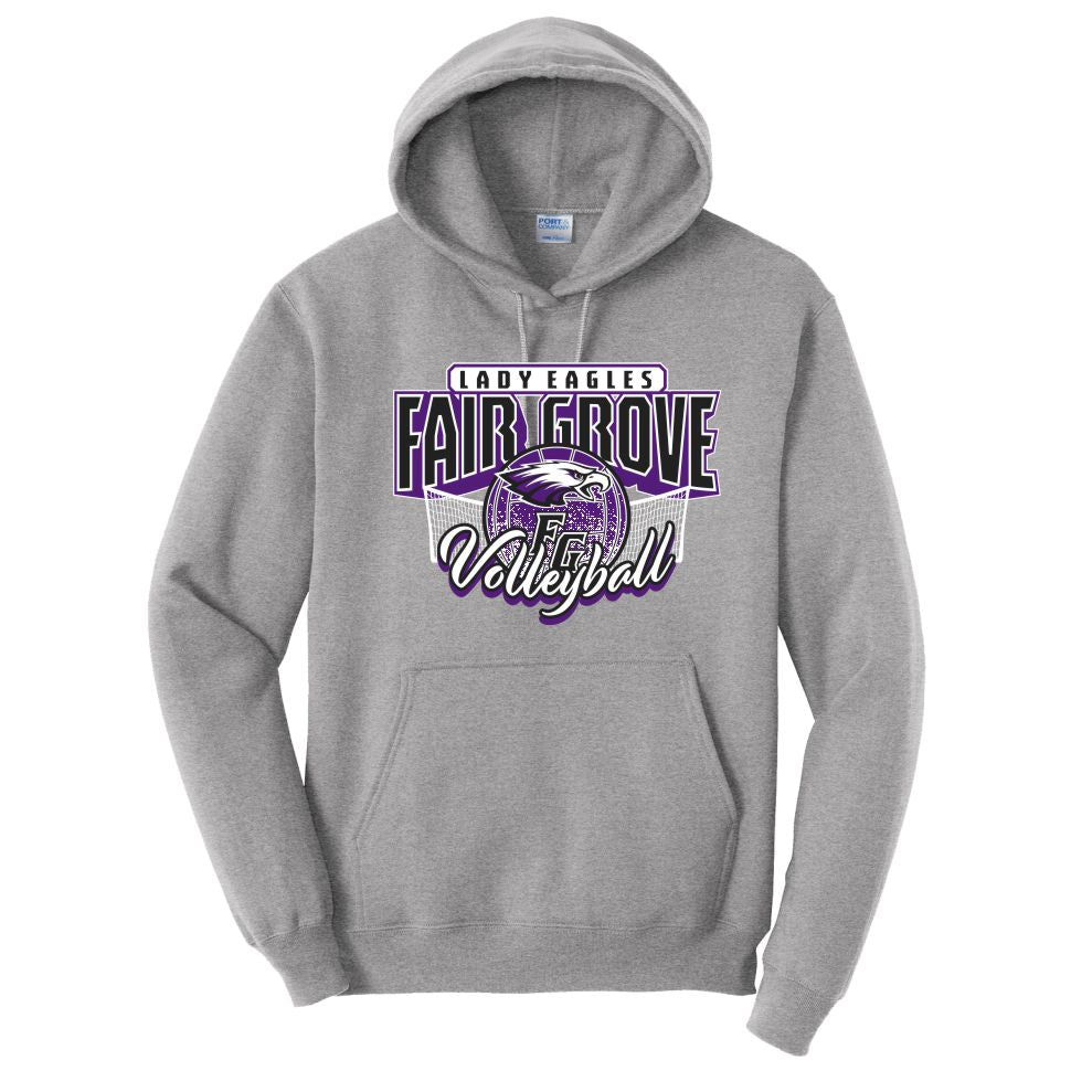 PC78H - Hoodie |  Fair Grove Volleyball 2023