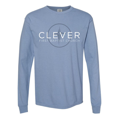 First Baptist Clever | Comfort Color Long Sleeve Shirt | A299