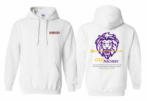 Gloria Deo Academy - Archery | Heavy Blend Hoodie | A186